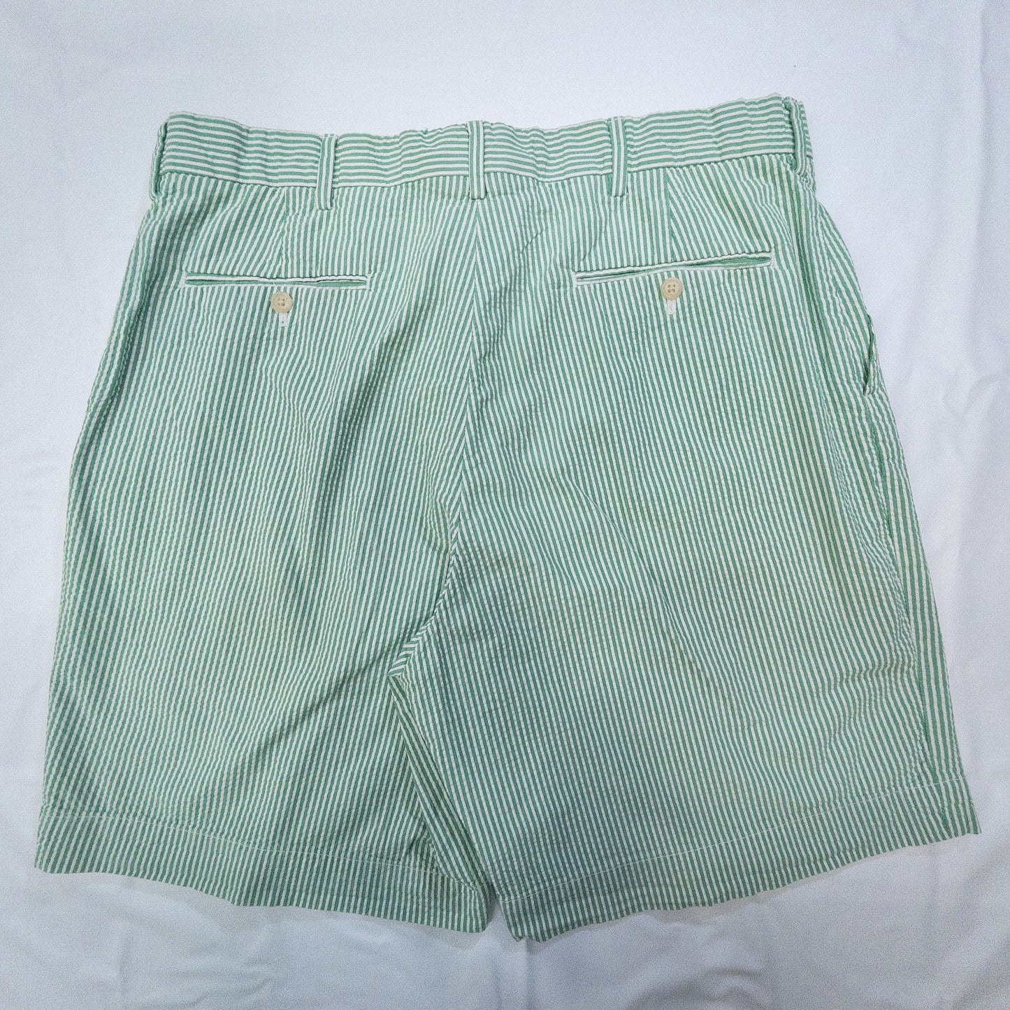 [メンズW36] 00年代 POLO GOLF RALPH LAUREN/ポロゴルフラルフローレン ショートパンツ ストライプ シアサッカー