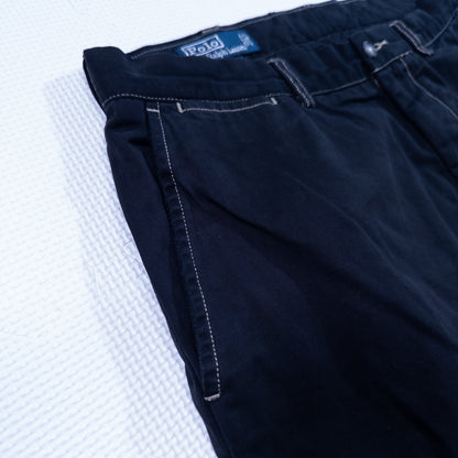 [メンズW32] 90〜00年代 Polo by Ralph Lauren/ポロバイラルフローレン チノパン PROSPECT PANT 黒染め