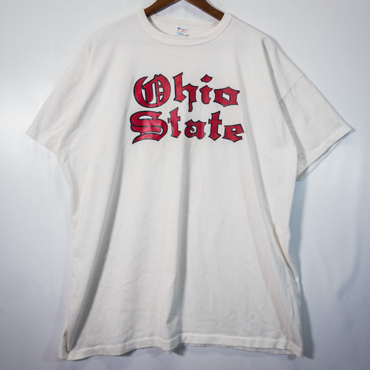 [メンズXXL] 80年代 Champion/チャンピオン Tシャツ Ohio State オハイオステート トリコタグ
