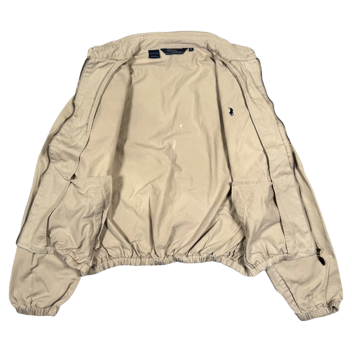 [メンズXL] 80〜90年代 Polo by Ralph Lauren/ポロバイラルフローレン スイングトップ USA製 スポーツジャケット