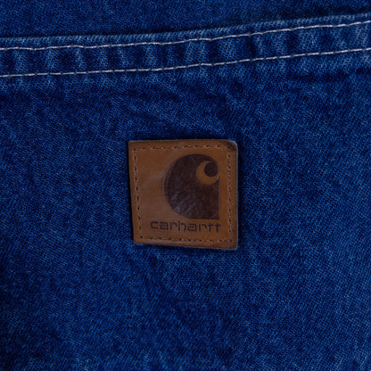 [メンズW38] 00〜10年代 Carhartt/カーハート ショートパンツ・ハーフパンツ デニムショーツ ロゴ