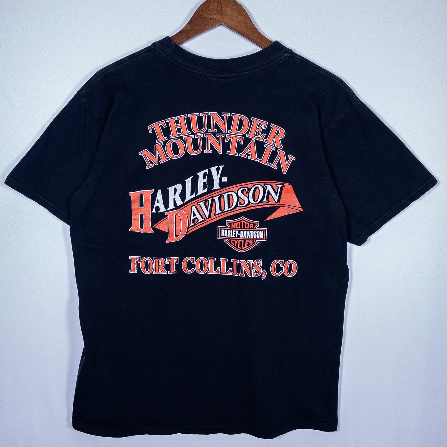 [メンズM] 90〜00年代 Harley-Davidson/ハーレーダビッドソン Tシャツ ハーレーT