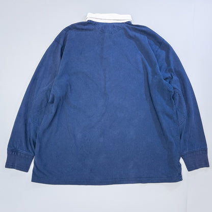 [メンズXXL] 90〜00年代 Polo by Ralph Lauren/ポロバイラルフローレン 長袖シャツ ラガーシャツ