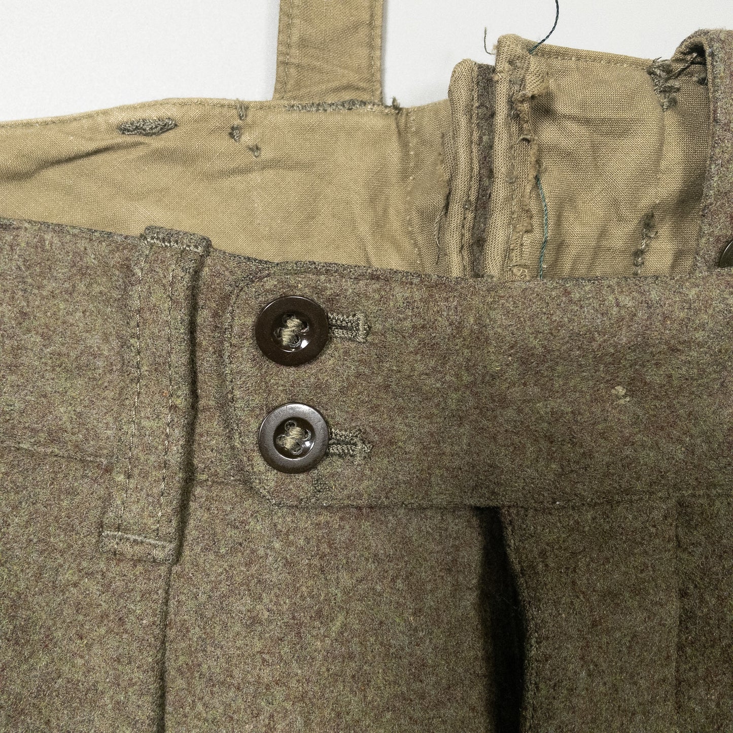 [メンズW30] 60年代 西ドイツ軍 ウールカーゴパンツ