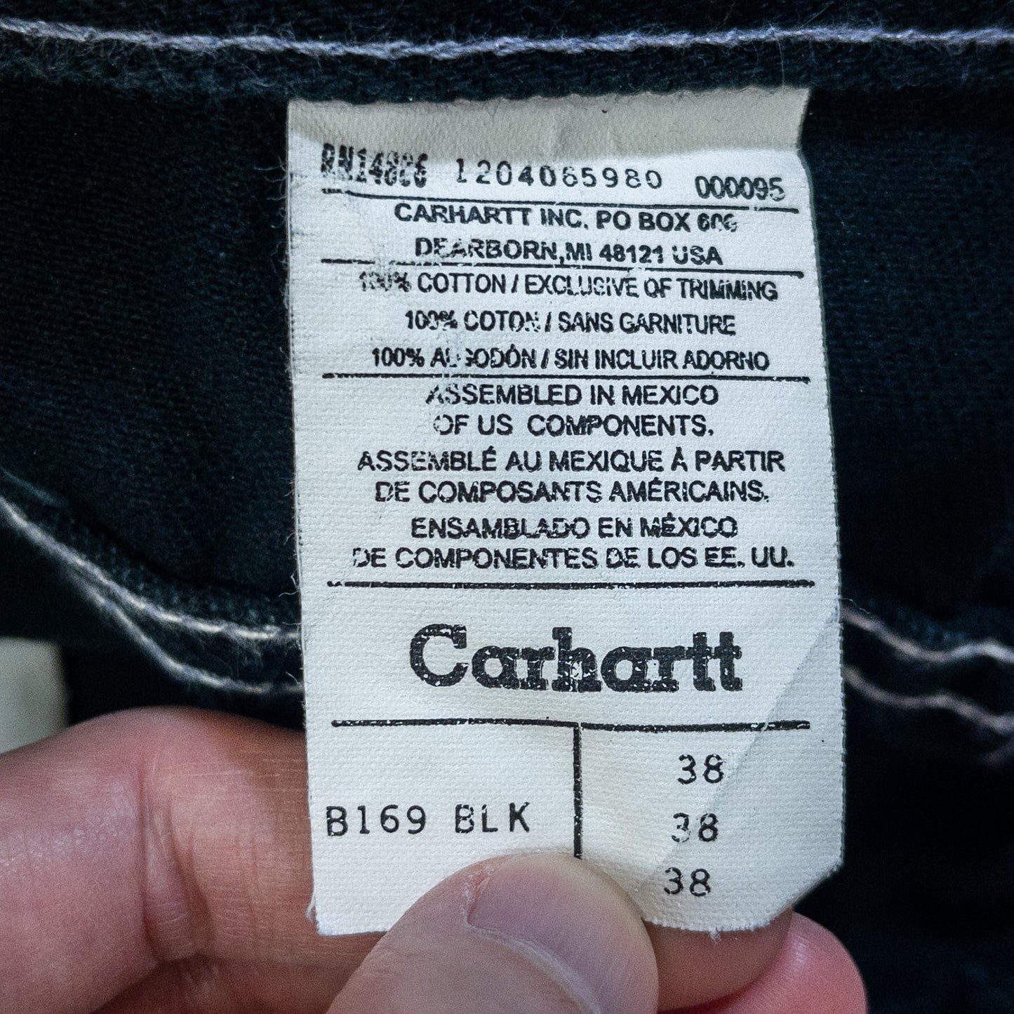 [メンズW37] 00年代 Carhartt/カーハート ショートパンツ ワークショーツ