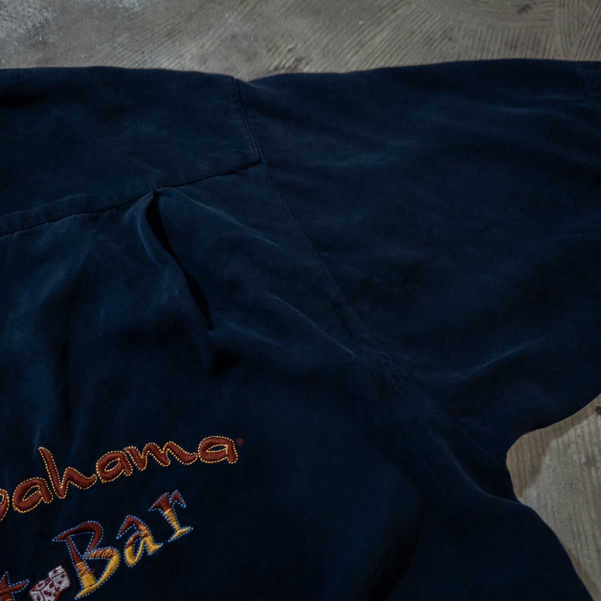 [メンズXL] 90〜00年代 Tommy Bahama/トミーバハマ アロハシャツ・かりゆしウェア バック刺繍 開襟シャツ