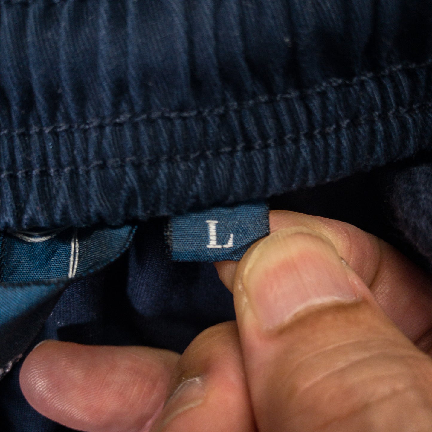 イージーショーツ L ネイビー 刺繍ロゴ Polo Ralph Lauren/ポロラルフローレン