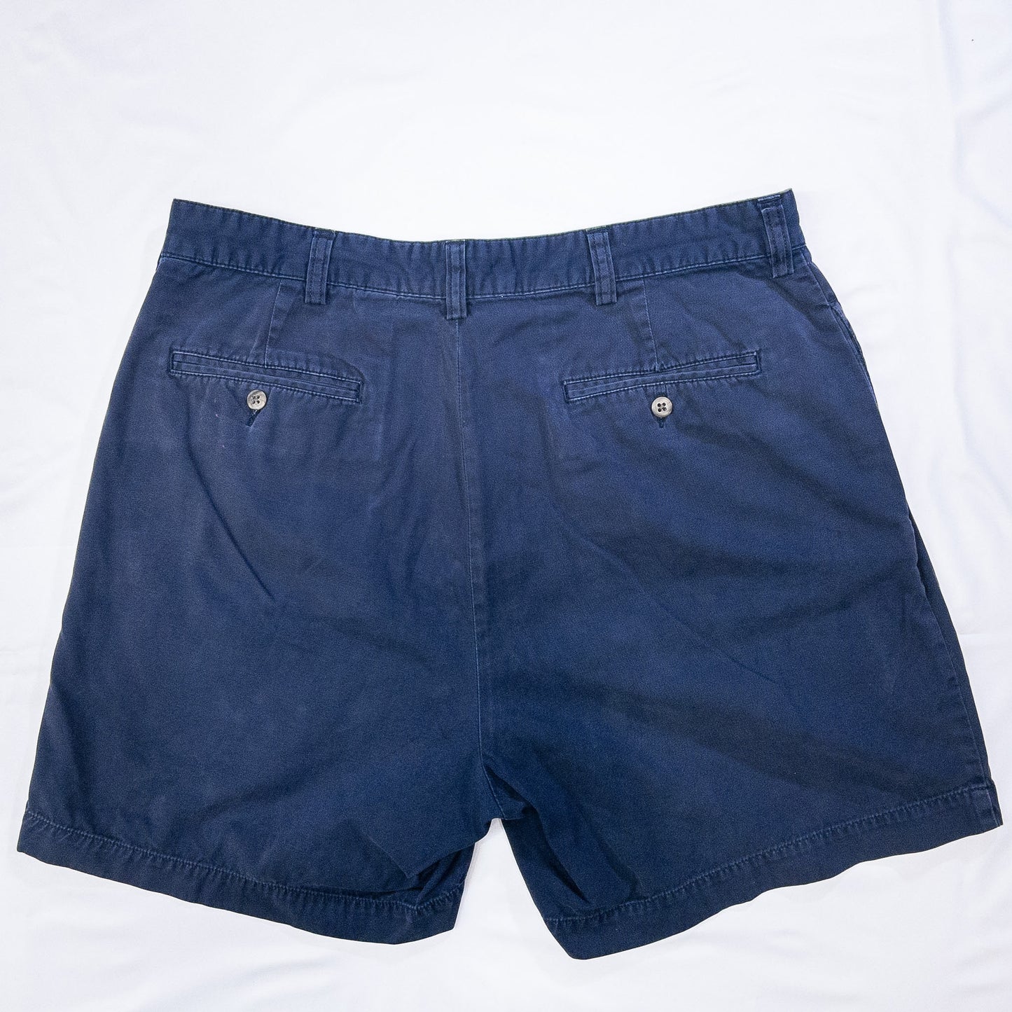 チノショーツ W34 ネイビー ツータック Polo By Ralph Lauren/ポロバイラルフローレン