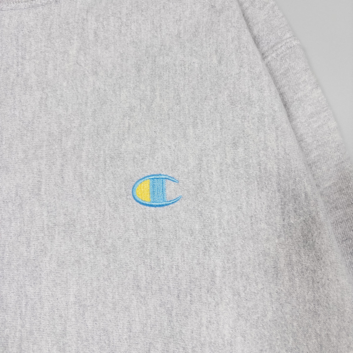 [メンズL] 00年代 Champion/チャンピオン スウェット トレーナー リバースウィーブ バックプリント ワンポイント