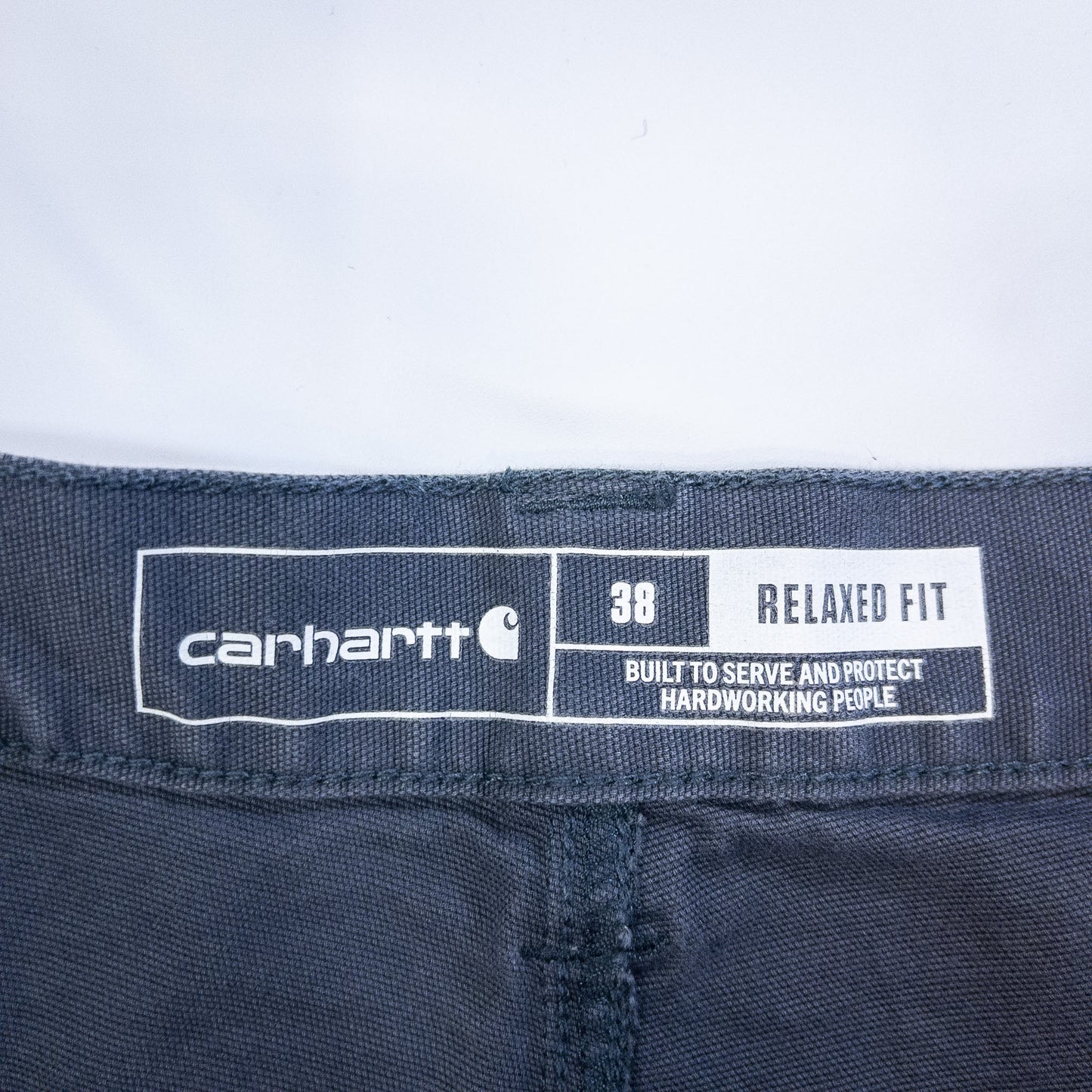ショートパンツ W38 ネイビー リラックスフィット Carhartt/カーハート