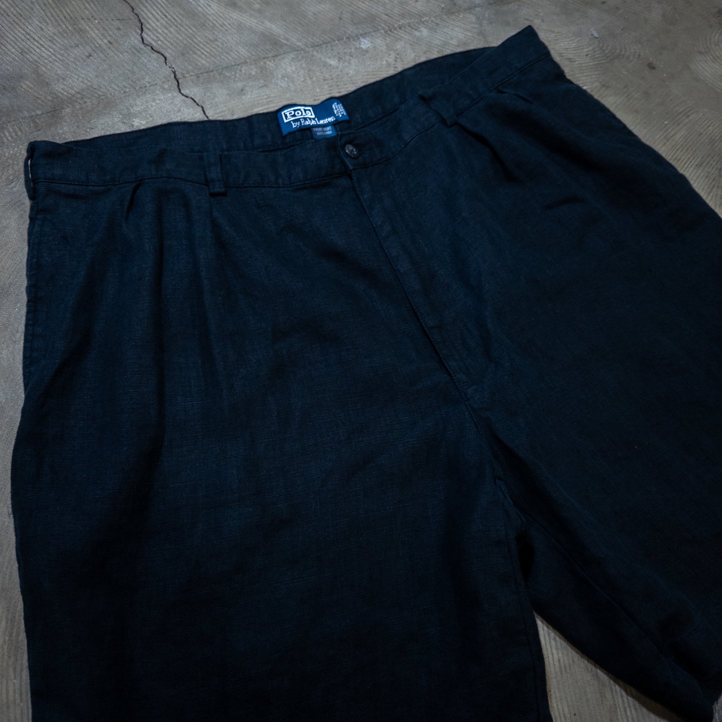 [メンズW41] 90〜00年代 Polo by Ralph Lauren/ポロバイラルフローレン ショートパンツ TYLER SHORT リネンショーツ
