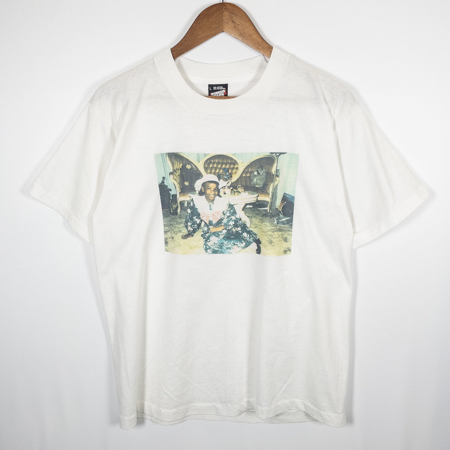 [メンズM] 80〜90年代 Screen Stars/スクリーンスターズ Tシャツ 誰やねん
