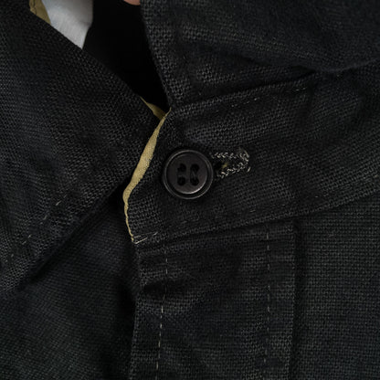 [メンズXL] 90年代 Eddie Bauer/エディーバウアー ネルシャツ シャモアシャツ 黒染め