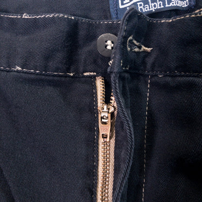 [メンズW33] 90〜00年代 Polo by Ralph Lauren/ポロバイラルフローレン チノパン 黒染め
