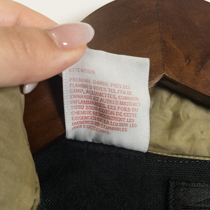 [メンズXL] 90年代 Eddie Bauer/エディーバウアー ネルシャツ シャモアシャツ 黒染め