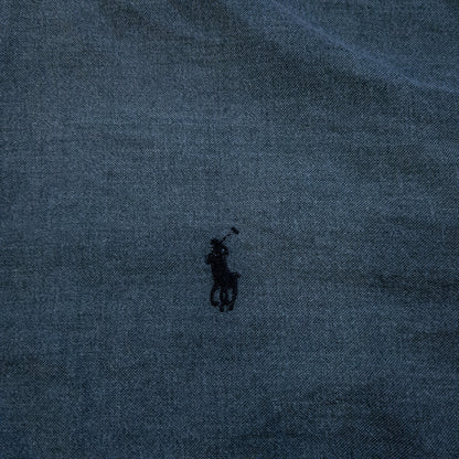 [メンズXL] 90〜00年代 Polo by Ralph Lauren/ポロバイラルフローレン ワイシャツ YARMOUTH BDシャツ 黒染め