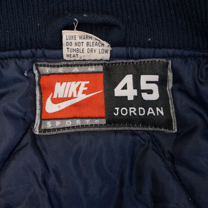 [メンズXXL] 90〜00年代 Nike/ナイキ スタジャン 45 JORDAN バーシティジャケット