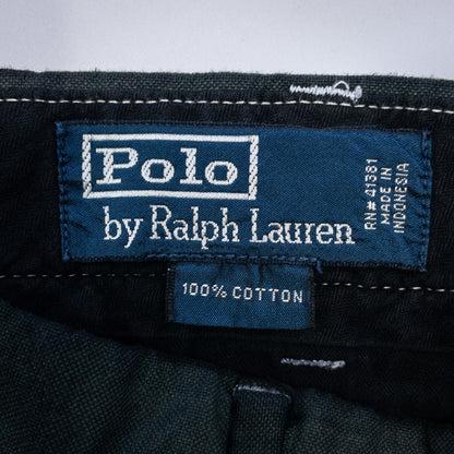 [メンズW35] 90〜00年代 Polo by Ralph Lauren/ポロバイラルフローレン チノパン 黒染め