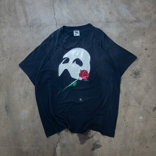 [メンズXL] 80年代 Tennessee River Gold Tシャツ THE PHANTOM OF THE OPERA オペラ座の怪人 @1986