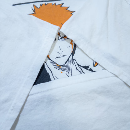 [メンズL] 00年代 Tシャツ アニメT BLEACH ブリーチ 黒崎一護