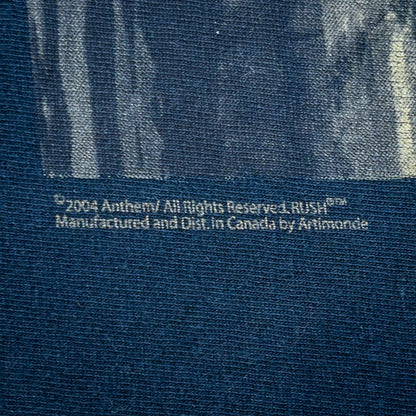 [メンズM] 00年代 Roll the Bones Tシャツ RUSH バンドT バンT 2004