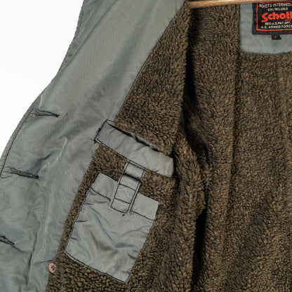 [メンズS] 00年代 Schott/ショット ミリタリージャケット ミリタリーコート