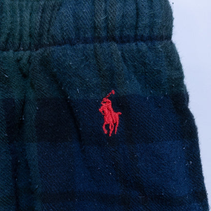 [メンズW35] 00年代 Polo Ralph Lauren/ポロラルフローレン イージーパンツ スリーピングパンツ パジャマパンツ ブラックウォッチ