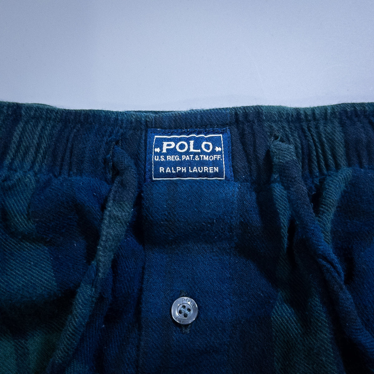 [メンズM] 00年代 Polo Ralph Lauren/ポロラルフローレン イージーパンツ スリーピングパンツ パジャマパンツ ブラックウォッチ
