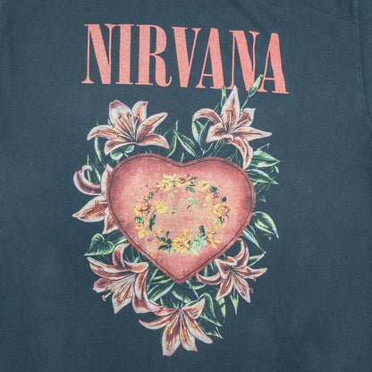 [メンズXS] 00年代 Tシャツ NIRVANA ニルバーナ バンドT バンT