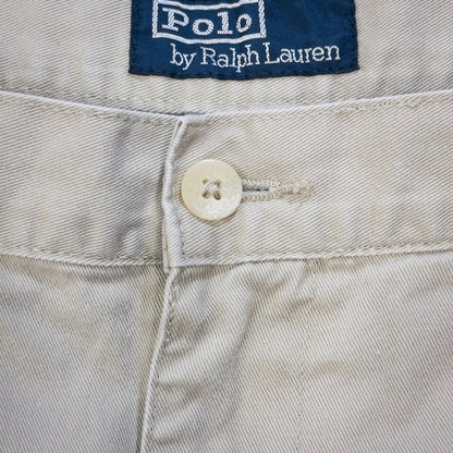 [メンズW35] 90年代 Ralph Lauren/ラルフローレン ショートパンツ チノショーツ ポロチノ