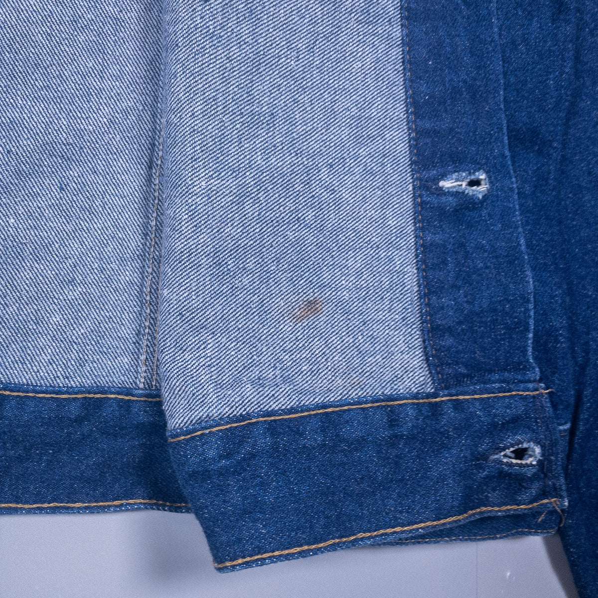 [メンズXL] 80年代 Carhartt/カーハート Gジャン デニムジャケット JU118 星タグ 濃紺