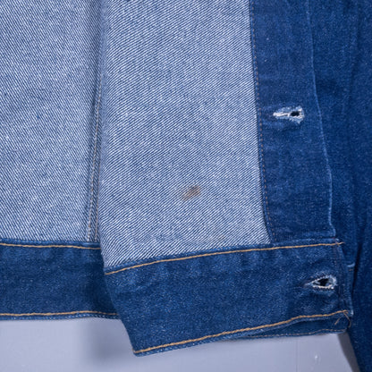 [メンズXL] 80年代 Carhartt/カーハート Gジャン デニムジャケット JU118 星タグ 濃紺