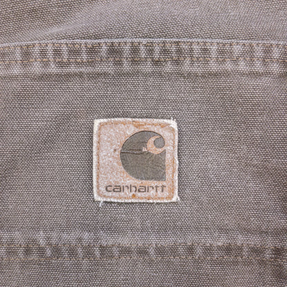 [メンズW34] 90〜00年代 Carhartt/カーハート ショートパンツ ワークショーツ ダック地 ペインターショーツ