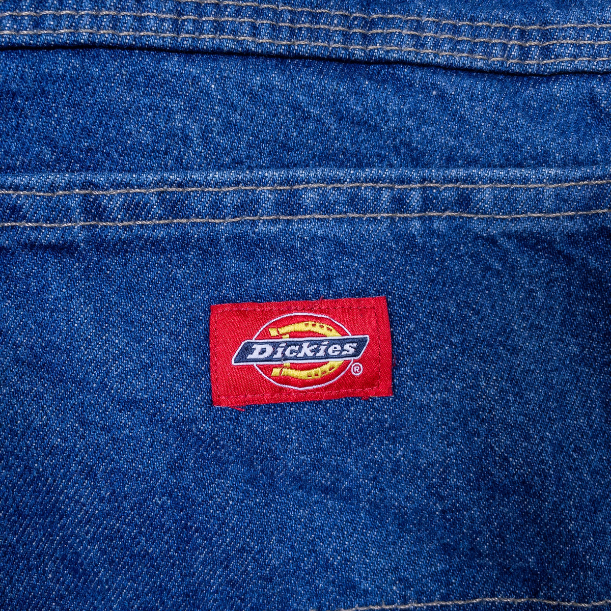 [メンズW45] 00年代 Dickies/ディッキーズ デニム ジーンズ ペインターパンツ オーバーサイズ