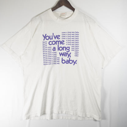 [メンズXL] 90年代 Fruit of the Loom/フルーツオブザルーム Tシャツ "You've Come a Long Way Baby" タバコT アドバタイジングT