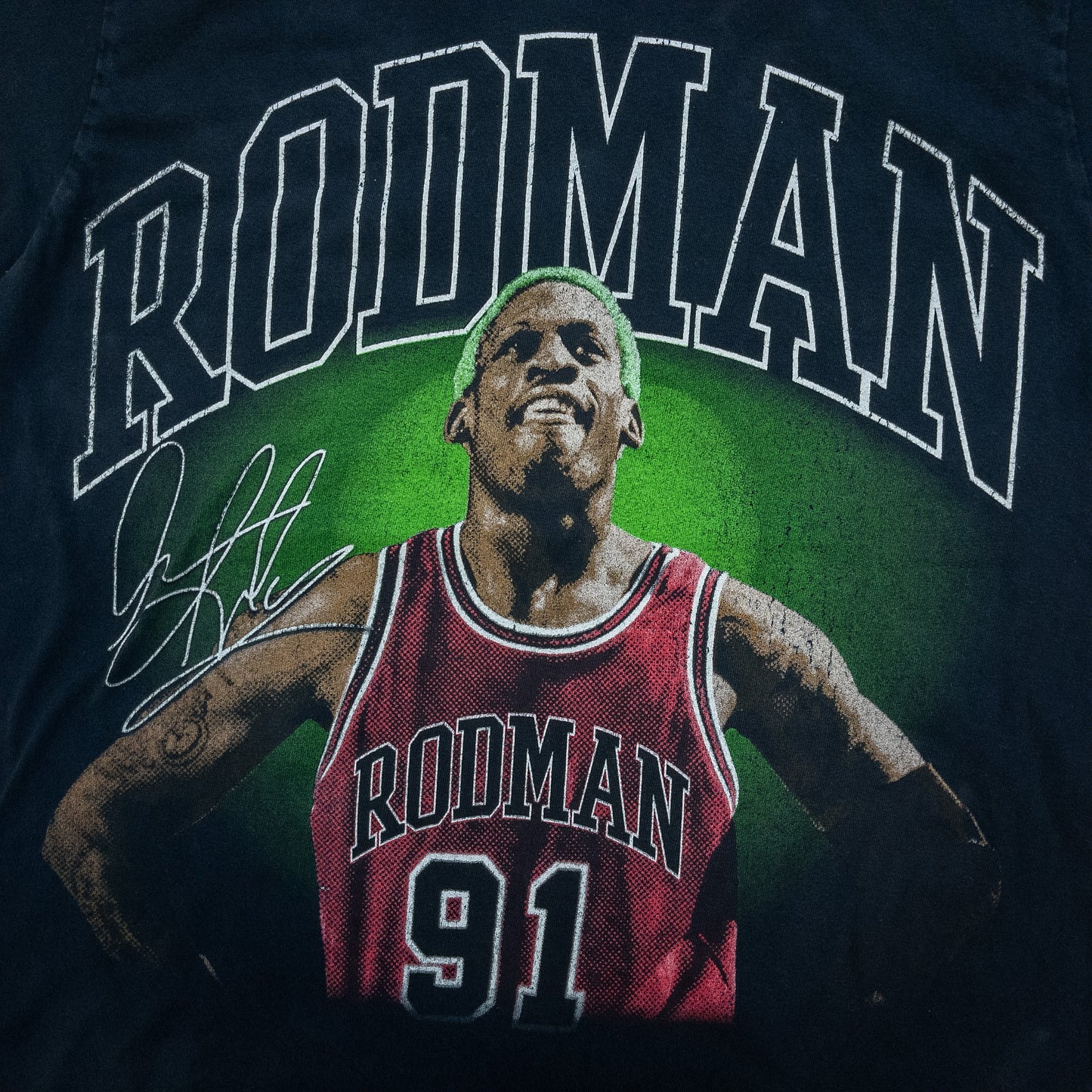 [メンズXS] 00年代 RODMAN Tシャツ NBA RODMAN ロッドマン シカゴブルズ