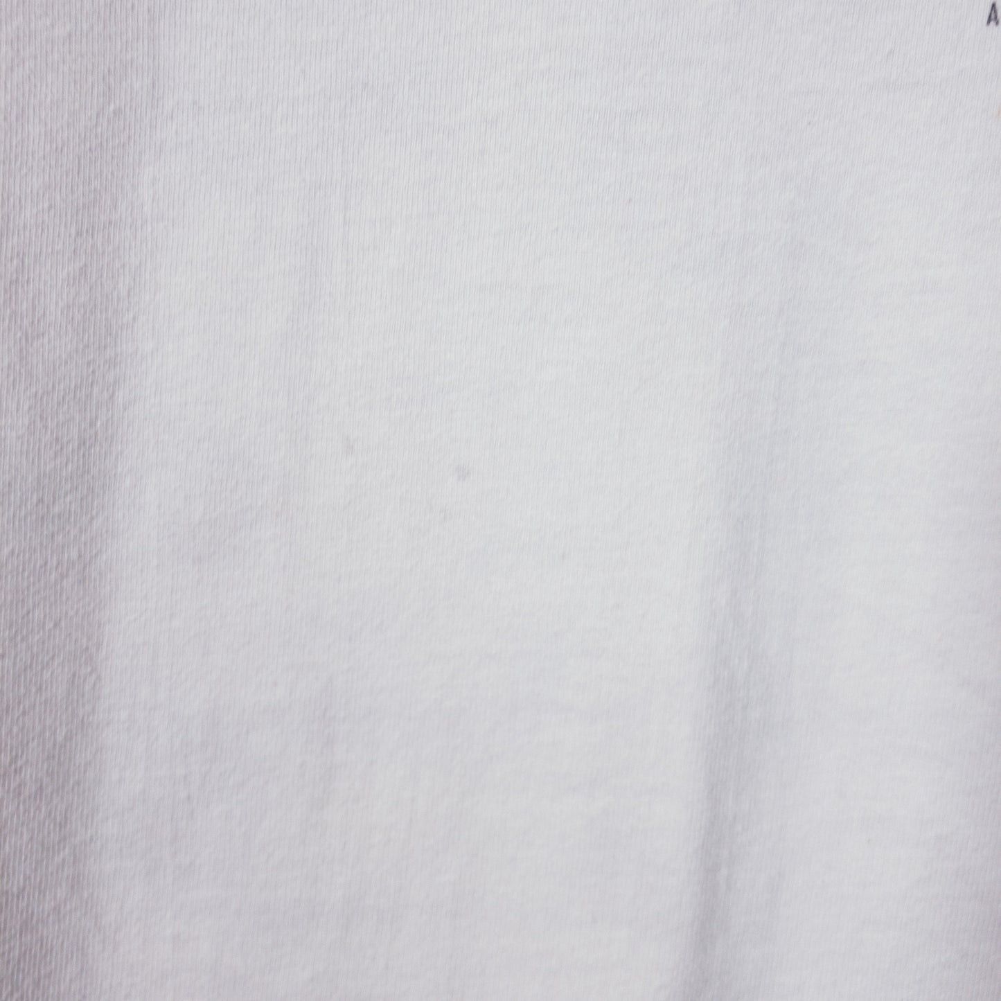 APEX DATA 企業 Tシャツ L ホワイト プリント Hanes/ヘインズ