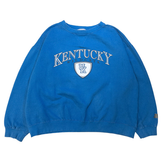 [メンズ3XL] 00年代 STARTER/スターター スウェット トレーナー KENTUCKY WILDCATS カレッジ ビッグサイズ