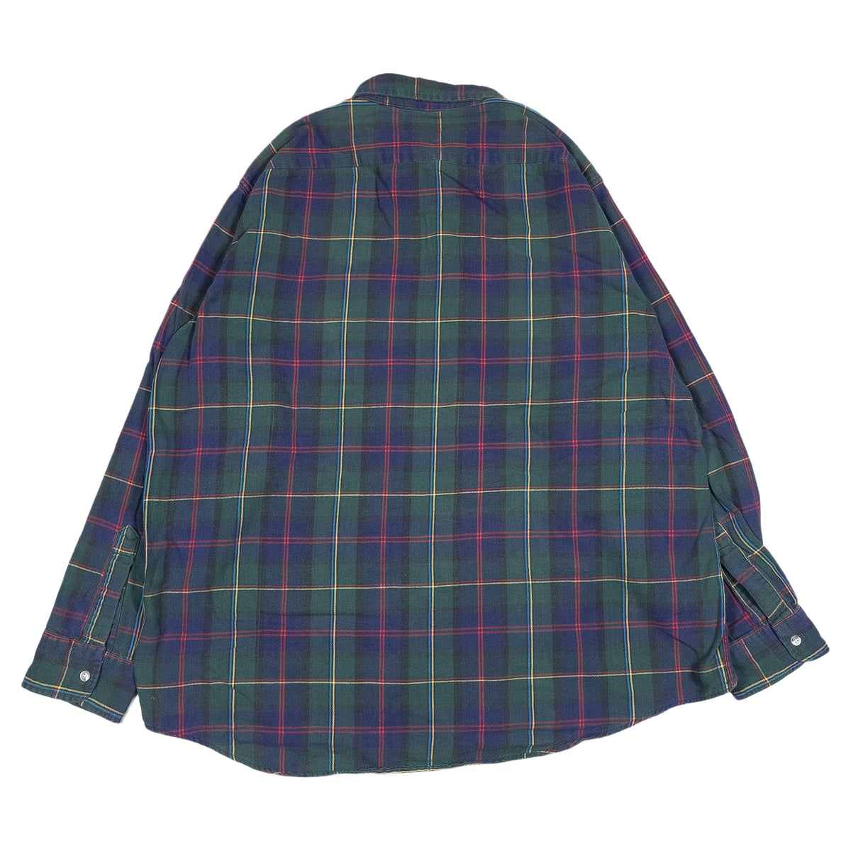 [メンズXL] 80〜90年代 L.L.Bean/エルエルビーン ネルシャツ タータンチェック ボタンダウン USA製