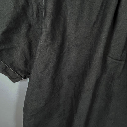 [メンズ3XL] 00年代 Ralph Lauren/ラルフローレン 半袖シャツ 黒染め