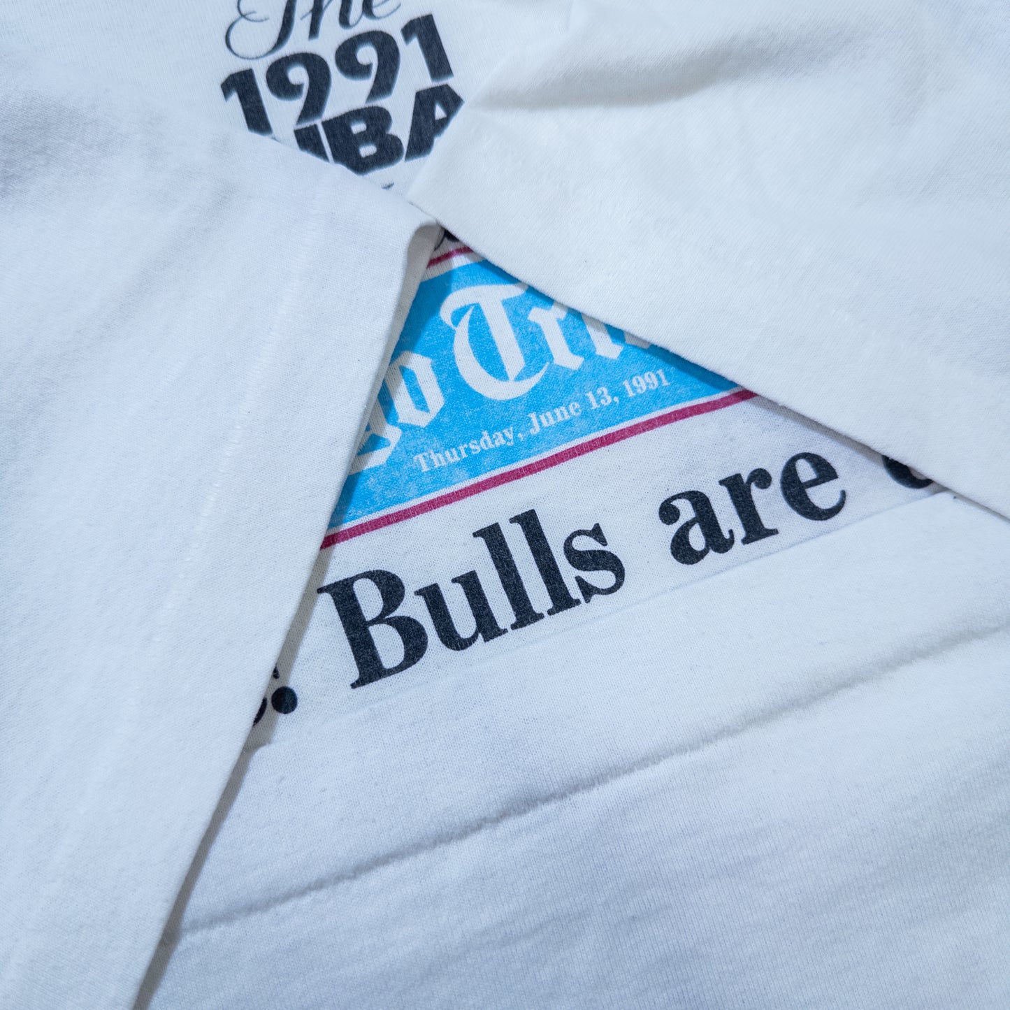 [メンズM] 90年代 Screen Stars/スクリーンスターズ Tシャツ NBA シカゴブルズ チームTシャツ