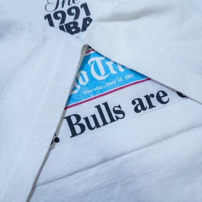 [メンズM] 90年代 Screen Stars/スクリーンスターズ Tシャツ NBA シカゴブルズ チームTシャツ