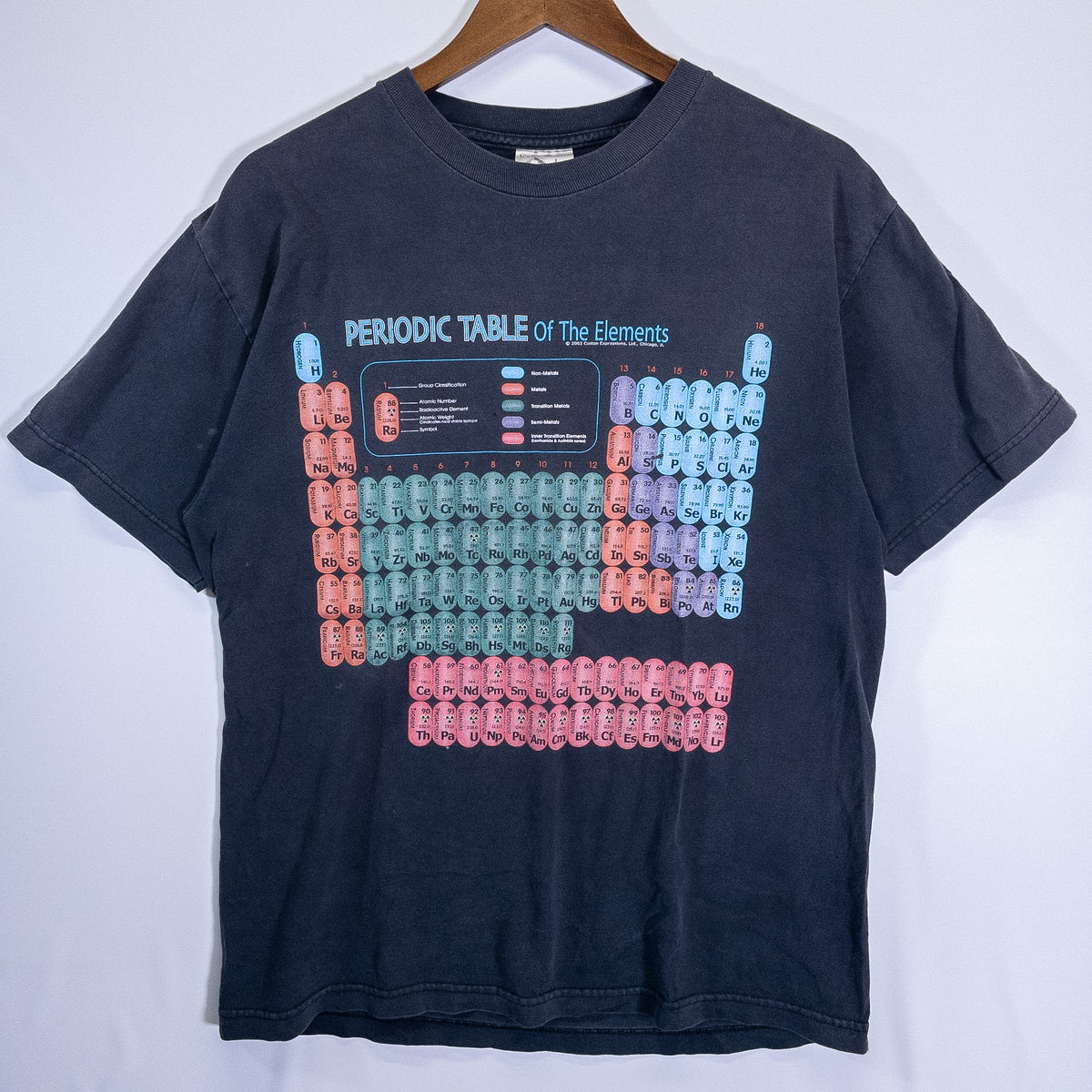 [メンズM] 00〜10年代 Tシャツ 元素周期表