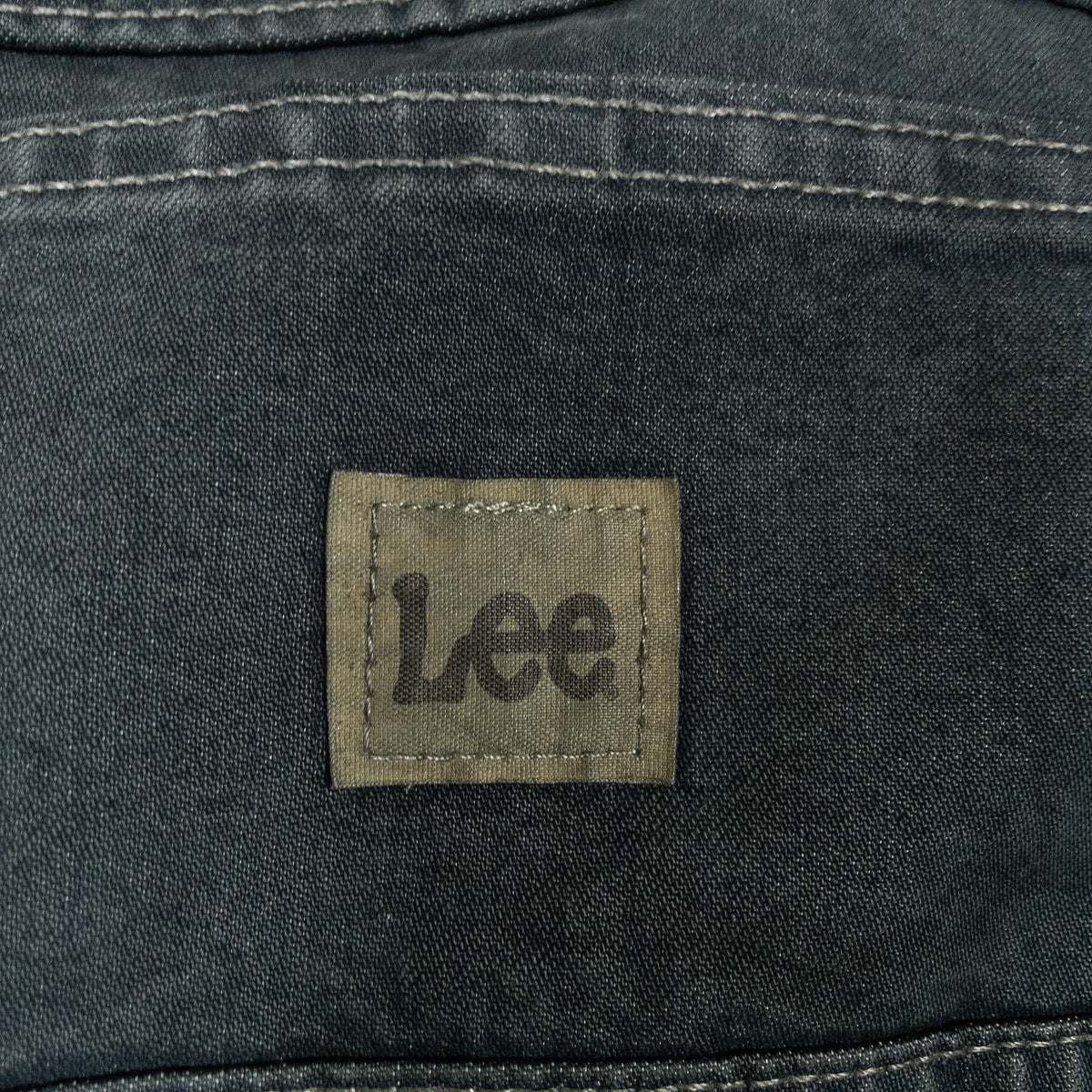 [メンズW40] 00年代 Lee/リー ワークパンツ ペインターパンツ 黒染め