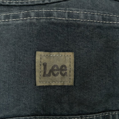 [メンズW40] 00年代 Lee/リー ワークパンツ ペインターパンツ 黒染め