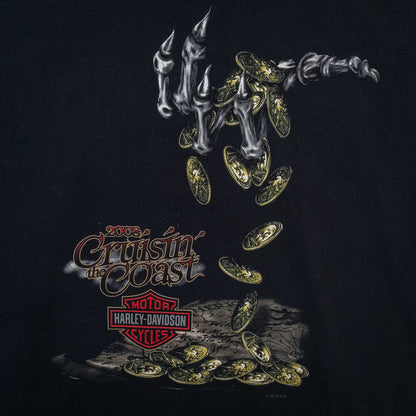 [メンズXL] 00年代 Harley-Davidson/ハーレーダビッドソン Tシャツ Harley-Davidson ハーレーダビッドソン ロゴプリント