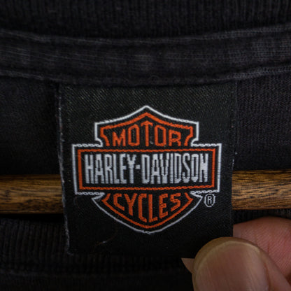 HARLEY-DAVIDSON ハーレーダビッドソン Tシャツ XL ブラック プリント HARLEY-DAVIDSON/ハーレーダビッドソン