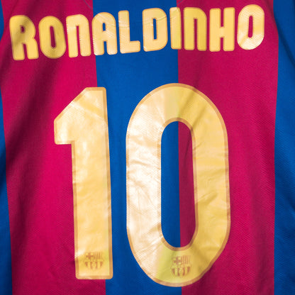FCバルセロナ サッカーユニフォーム  ロナウジーニョ #10 ナイキ/Nike