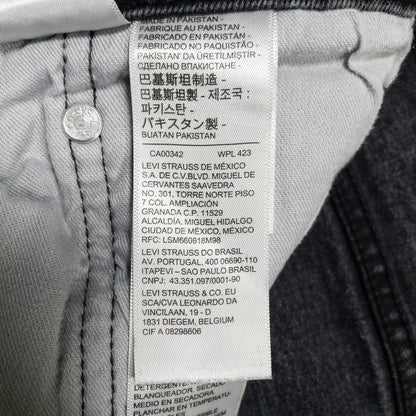 [メンズW34] 00年代 Levi's/リーバイス デニム ジーンズ 569 黒染め