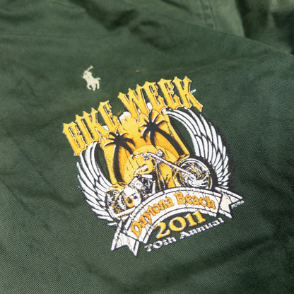 [メンズXL] 00年代 Polo by Ralph Lauren/ポロバイラルフローレン スイングトップ BIKE WEEK スポーツジャケット
